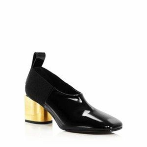 Proenza Schouler Square Toe Block Heel Pumps